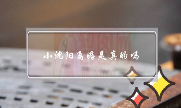 小沈阳离婚是真的吗（小沈阳夫妻泪洒舞台）