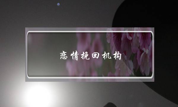 恋情挽回机构