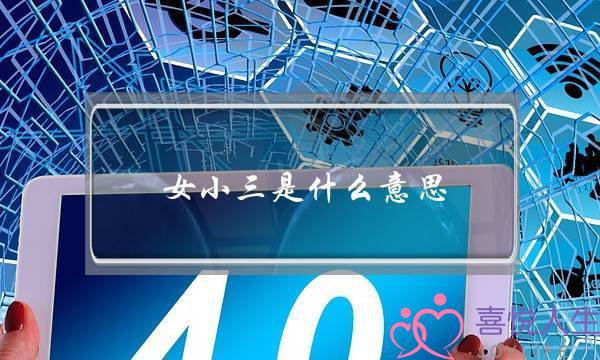 女小三是什么意思