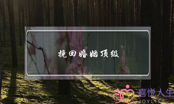 挽回婚姻顶级_无恙情感