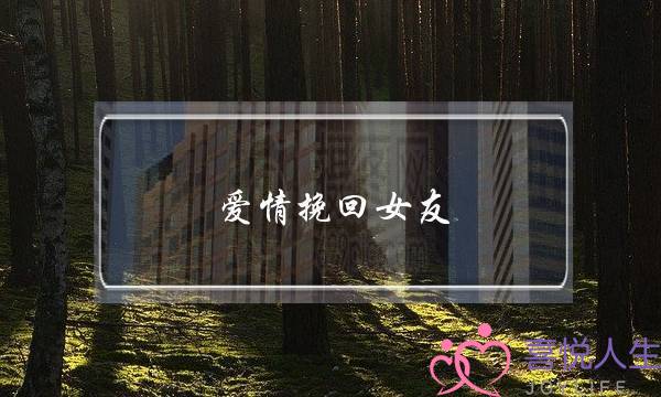 爱情挽回女友