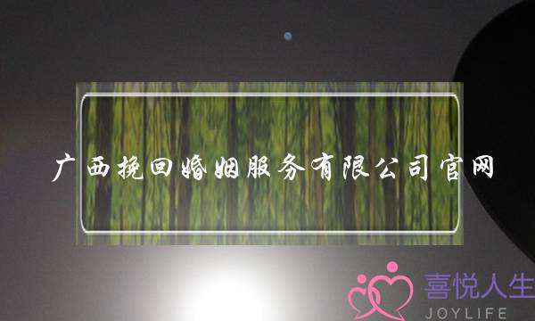 广西挽回婚姻服务有限公司官网