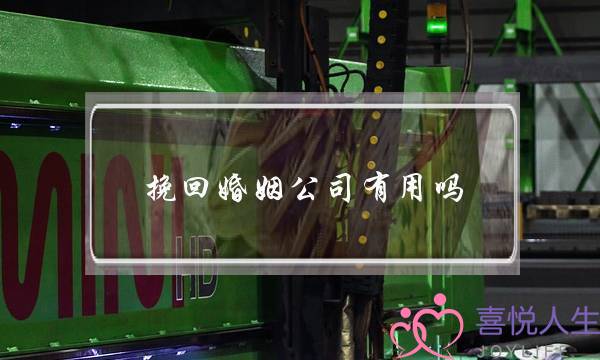 挽回婚姻公司有用吗