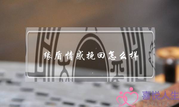 缘盾情感挽回怎么样